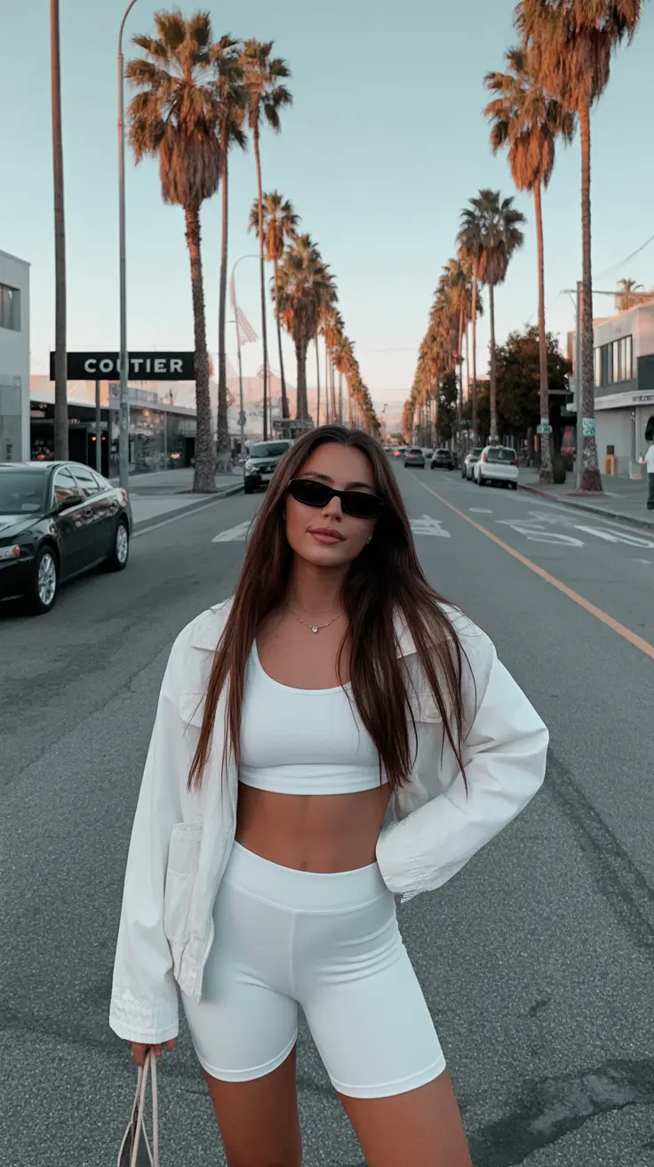 casual spring outfits 2026 Sporty Minimalism for a Fresh Spring Start