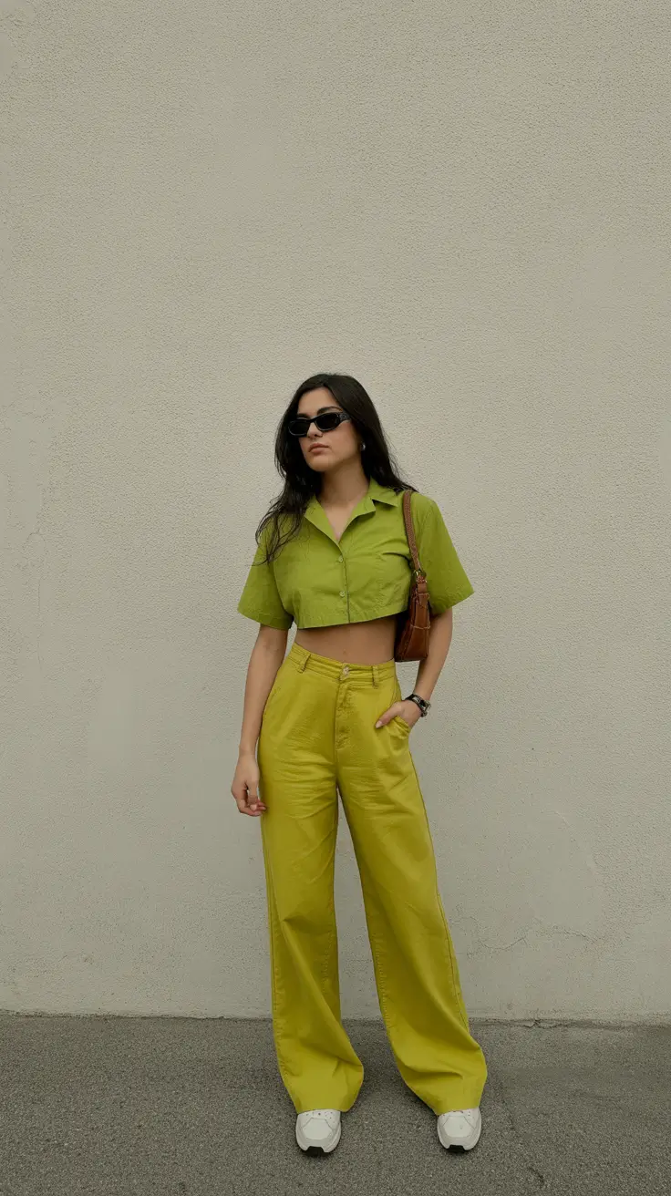 casual spring outfits 2026 Citrus Tones for a Confident Spring Statement