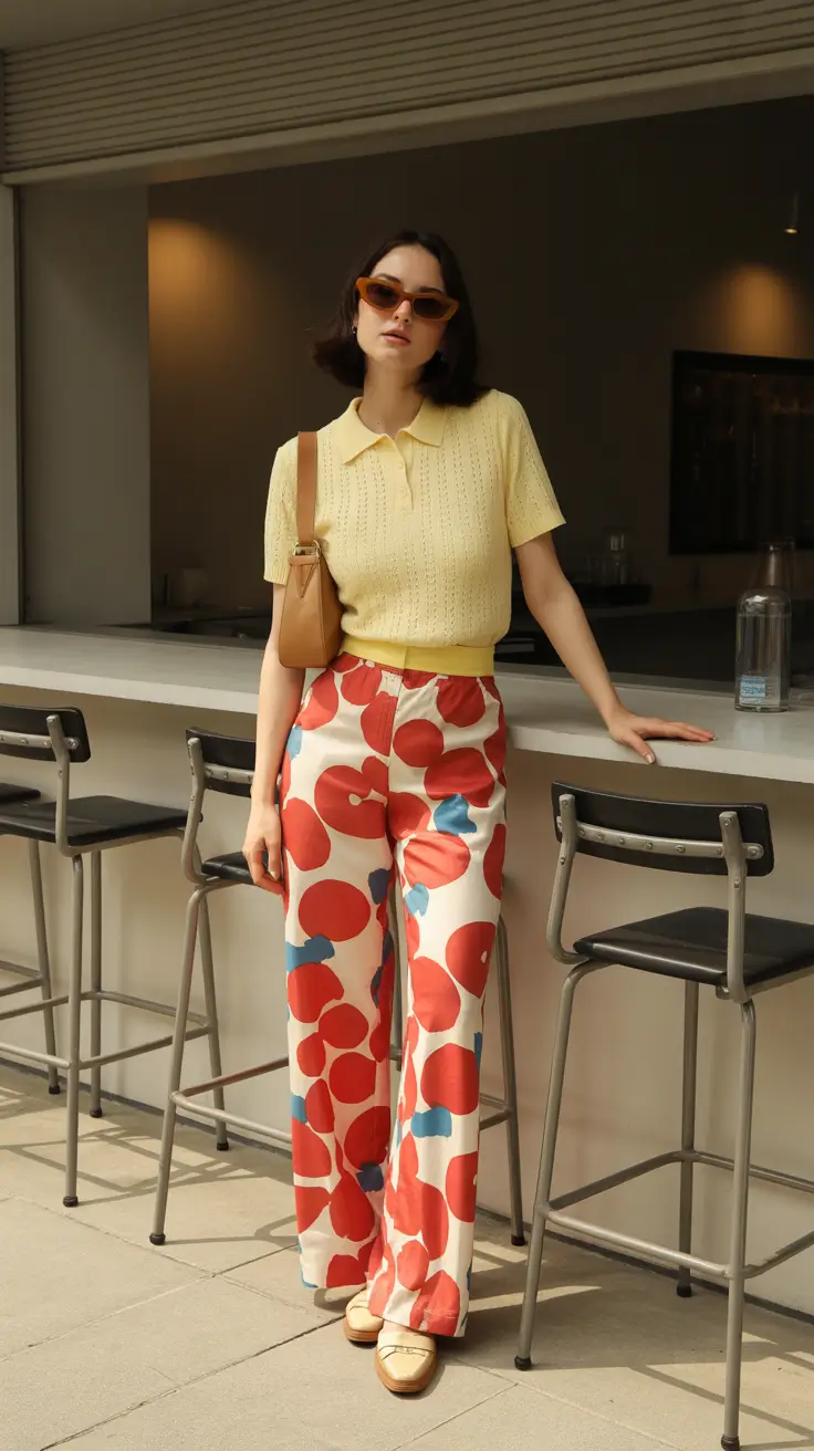 best spring outfits to wear 2026 - Playful Retro Patterns for Bright Spring Days