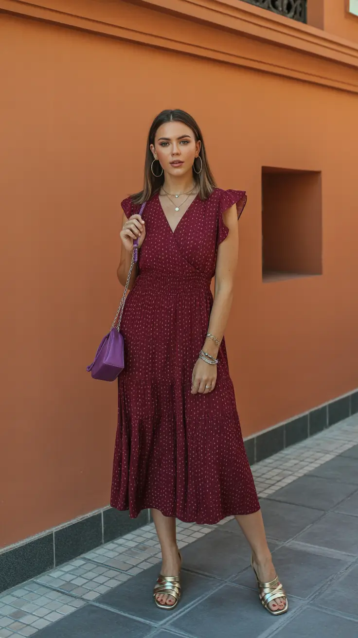 minimalist spring wardrobe 2026 - Soft Burgundy Ease for the Minimalist Spring Mood