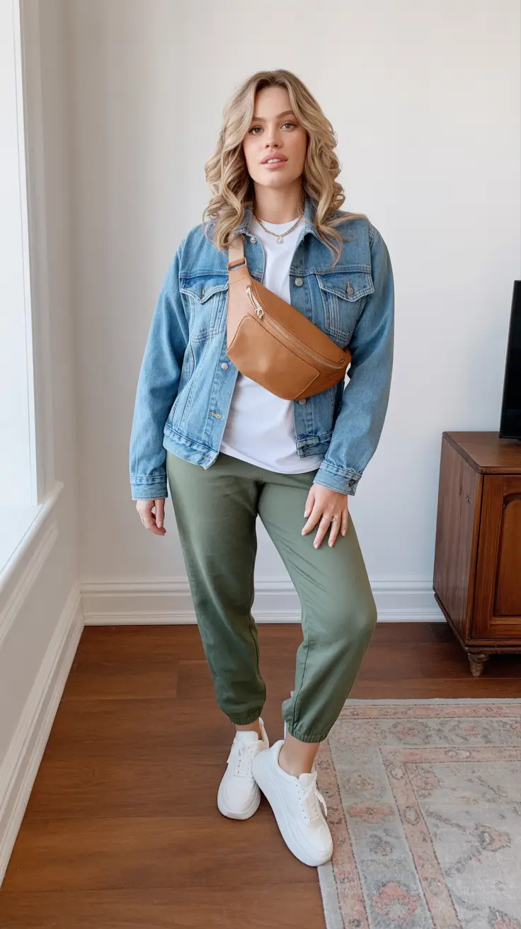 minimalist spring wardrobe 2026 - Denim Utility with Soft Active-Inspired Comfort