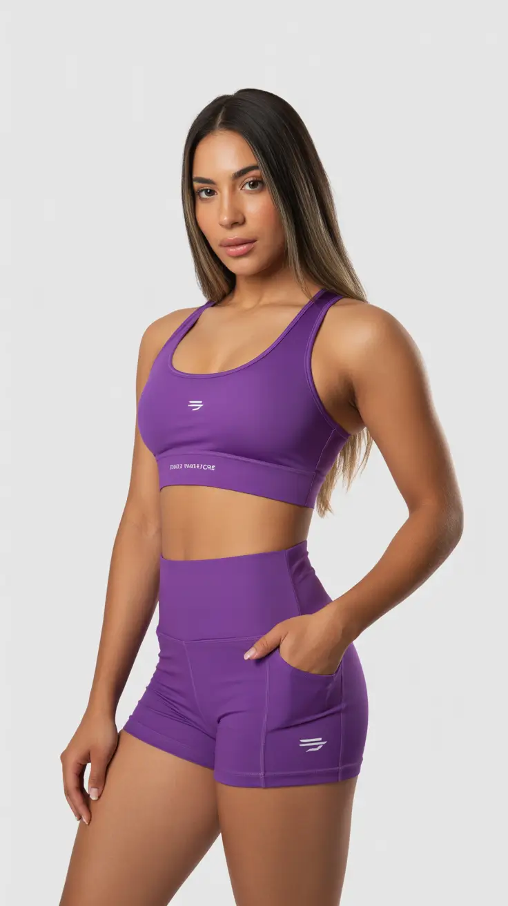 sport-style-outfits-women-spring-Bold-Purple-Performance-Set