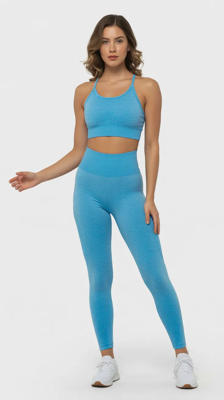 sports-bar-outfits-for-women-spring-Sky-Blue-Seamless-Confidence