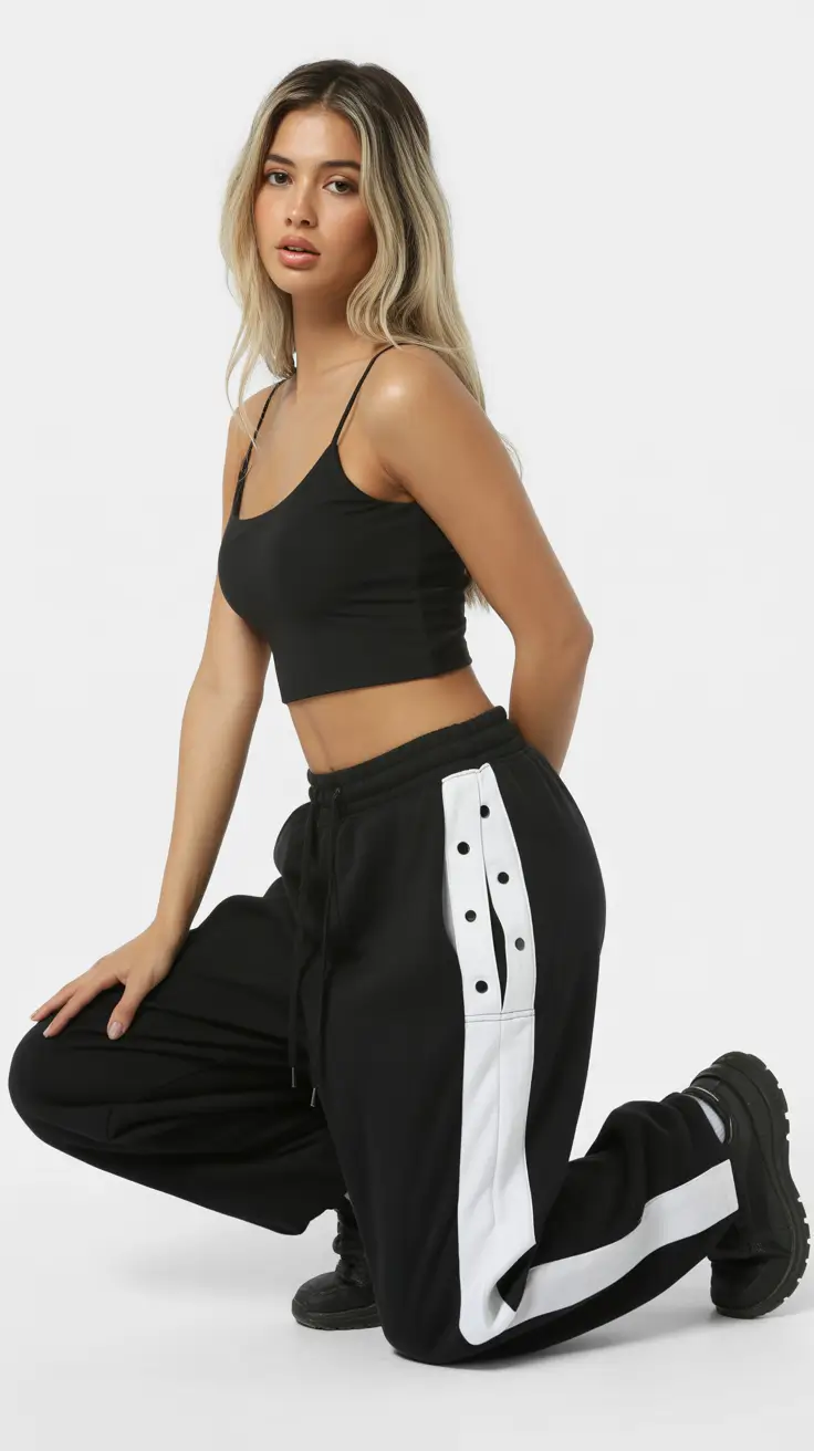 sport-outfits-women-spring-Black-and-White-Track-Revival