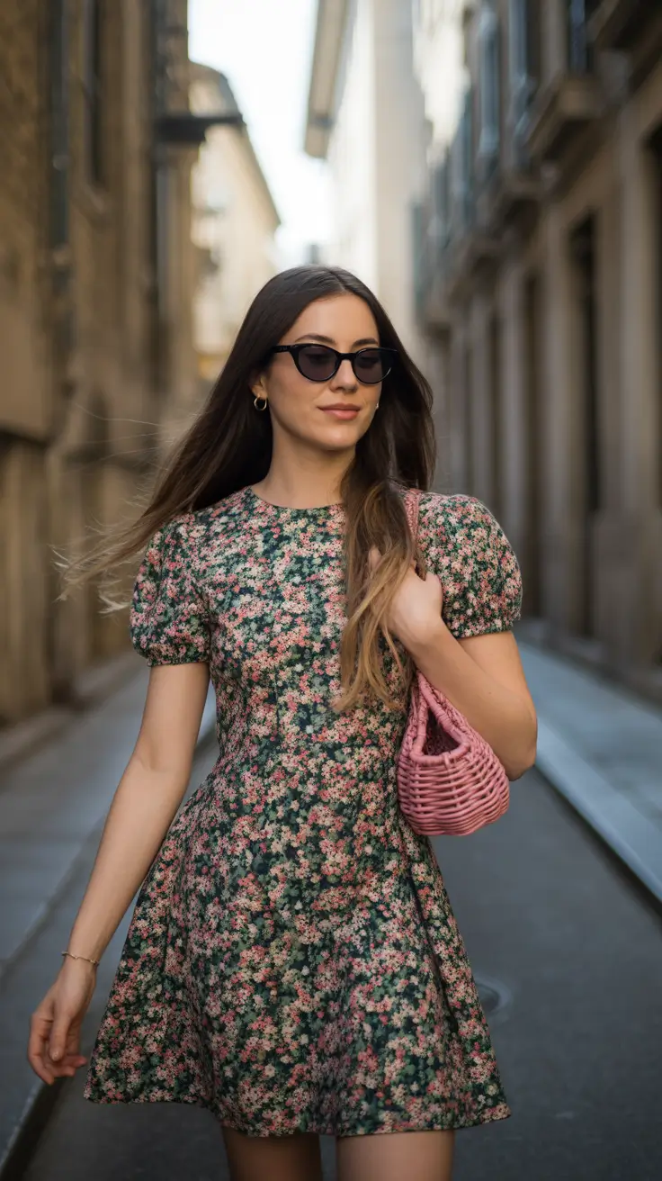 cute spring outfit for friday 2026 - Floral Movement for a Light Feminine Spring Friday
