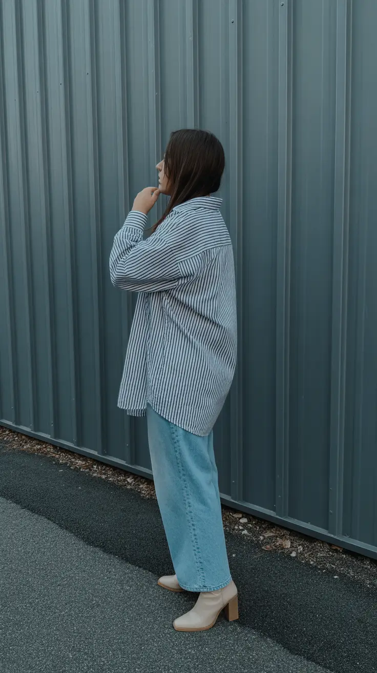 cute spring outfit for friday 2026 - Striped Ease for a Soft Relaxed Friday