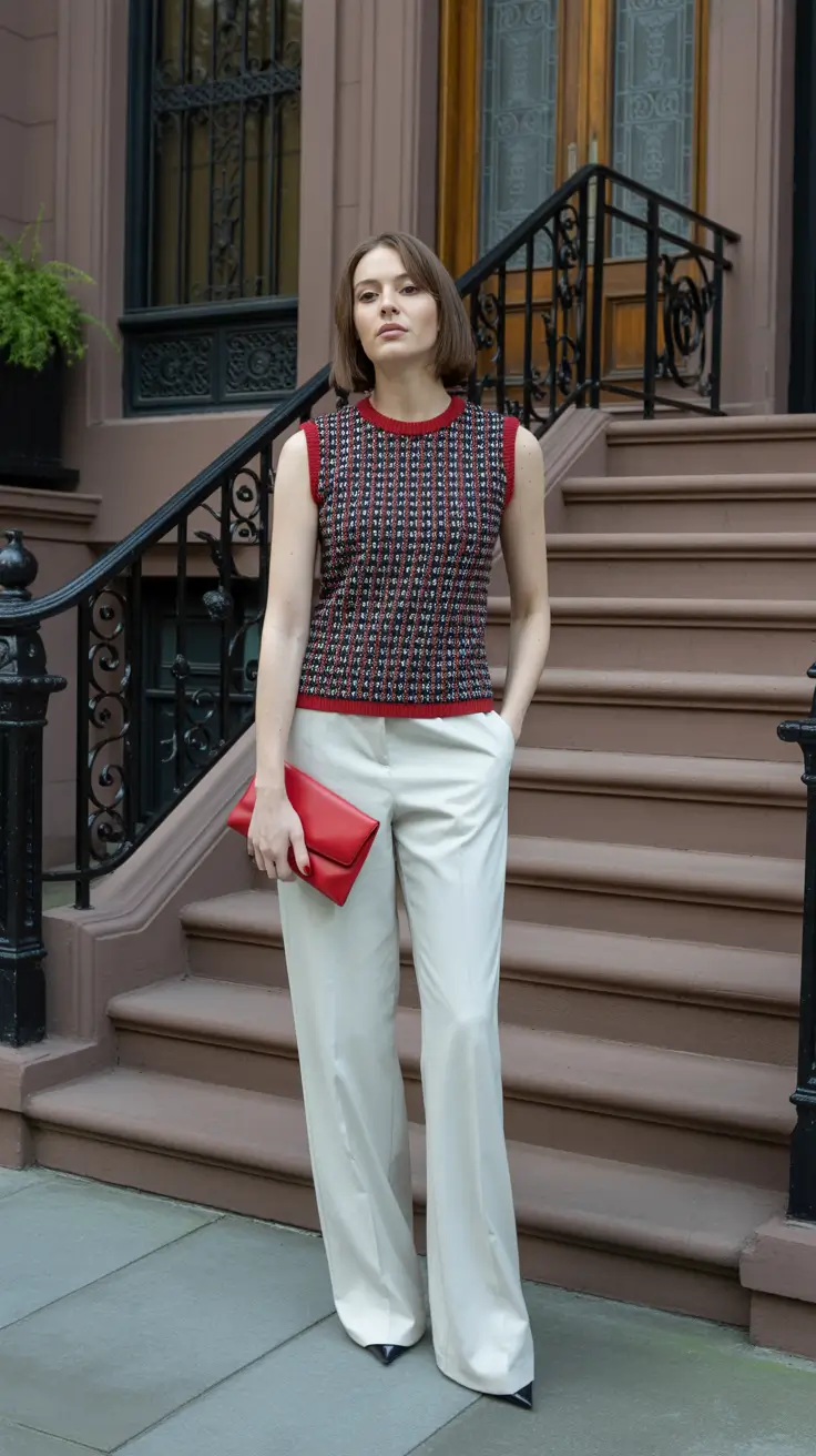 april outfits ideas 2026 Elegant City Minimalism with Tailored Spring Trousers