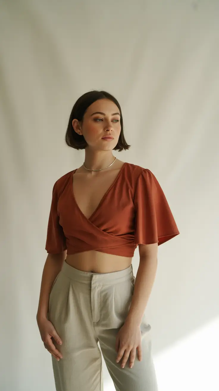 chic summer fashion outfits 2026 Modern Wrap Tops That Elevate Everyday Looks