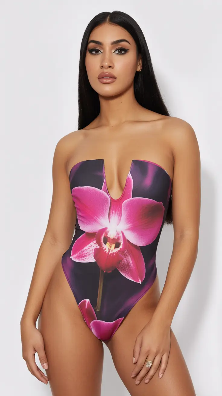 one piece swimsuit ideas summer 2026 Orchid Statement Glam