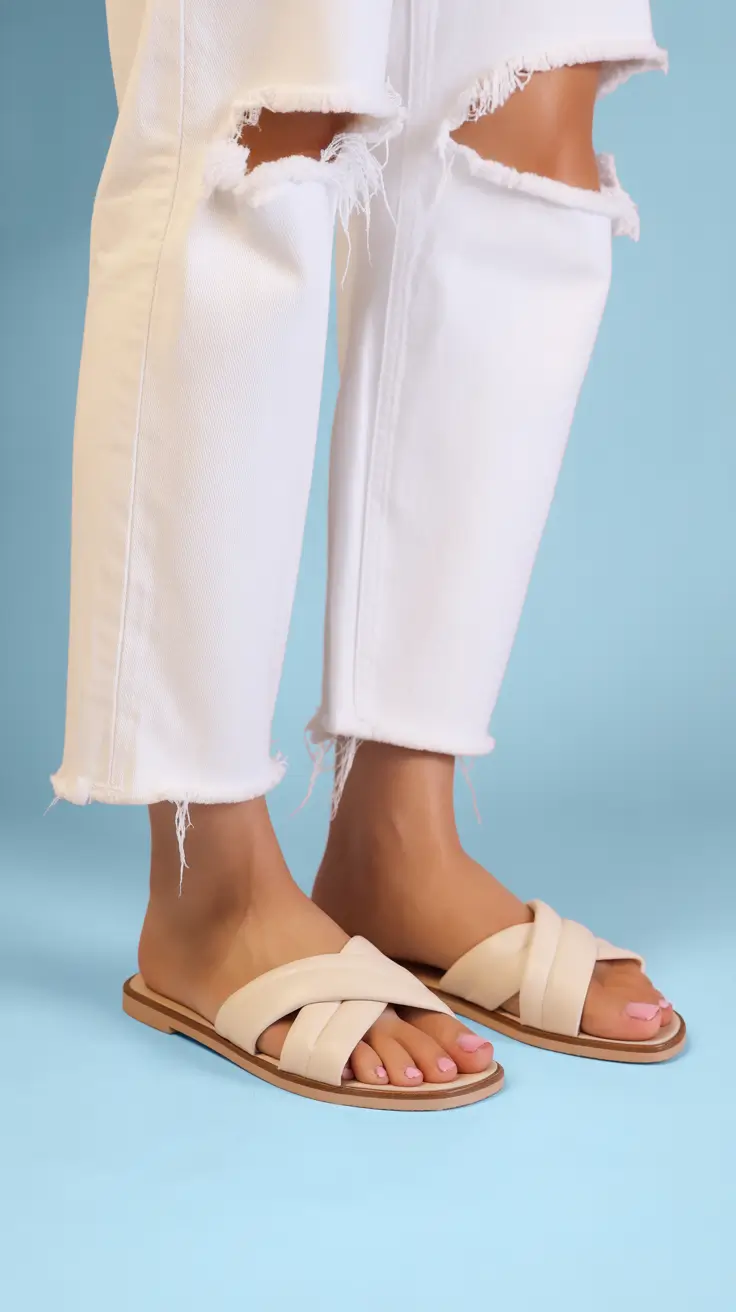summer flip-flops for women 2026 Soft Neutrals That Feel Like Barely There Luxury