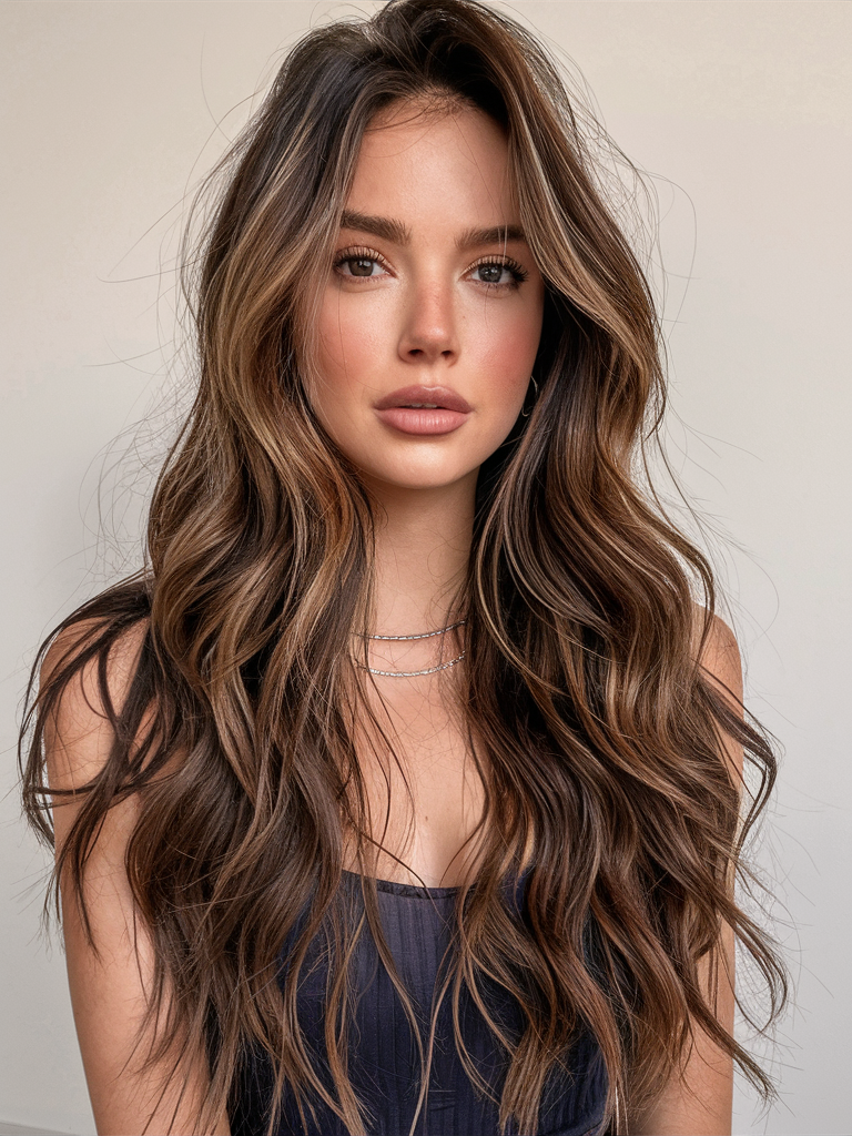 Top 22 Winter Brown Hair Color Ideas 2024-2025: Highlights, Balayage & Brunette Styles