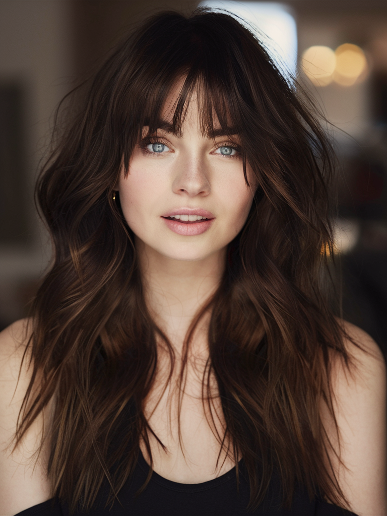 Top 25 Winter Hair Color Ideas for Brunettes 2024 2025: Highlights, Balayage, and More