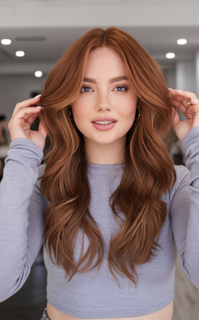 Top 22 Winter Brown Hair Color Ideas 2024-2025: Highlights, Balayage & Brunette Styles