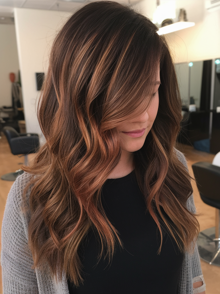 Top 25 Winter Hair Color Ideas for Brunettes 2024 2025: Highlights, Balayage, and More