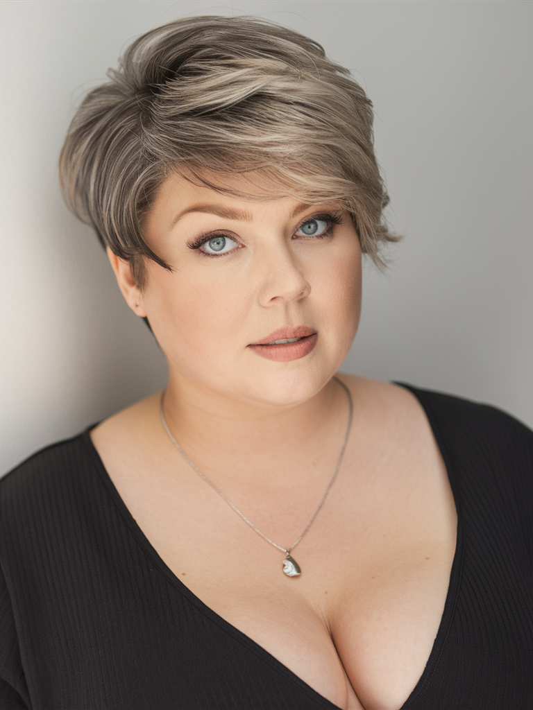 Top 20 Ideas Winter Haircuts for Plus Size Women 2024-2025: Flattering Styles for Every Face Shape