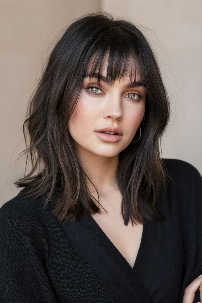 Top 20 Ideas Winter Hairstyles for Shoulder Length Hair in 2024-2025: Bob, Curly & More