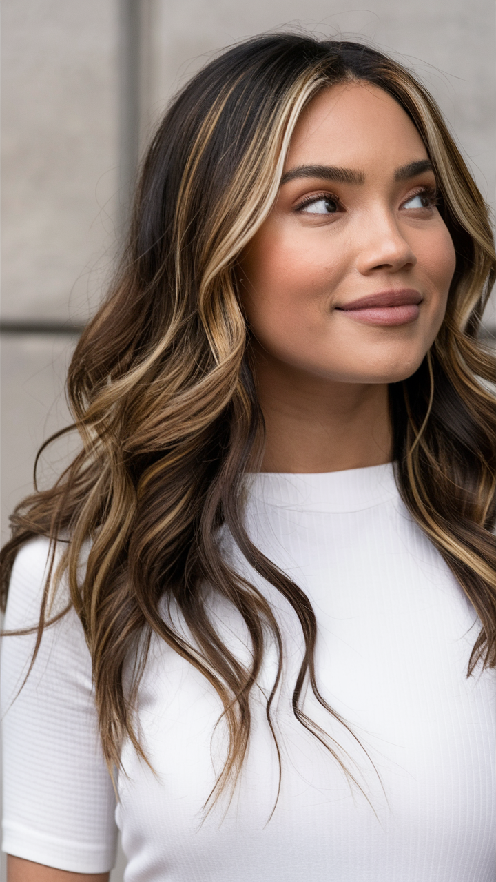 Top 25 Winter Hair Color Ideas for Brunettes 2024 2025: Highlights, Balayage, and More