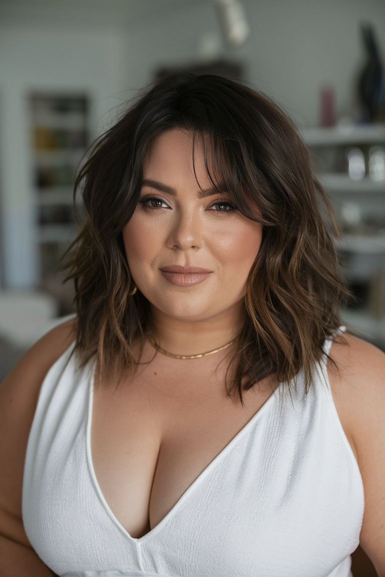 Top 20 Ideas Winter Haircuts for Plus Size Women 2024-2025: Flattering Styles for Every Face Shape