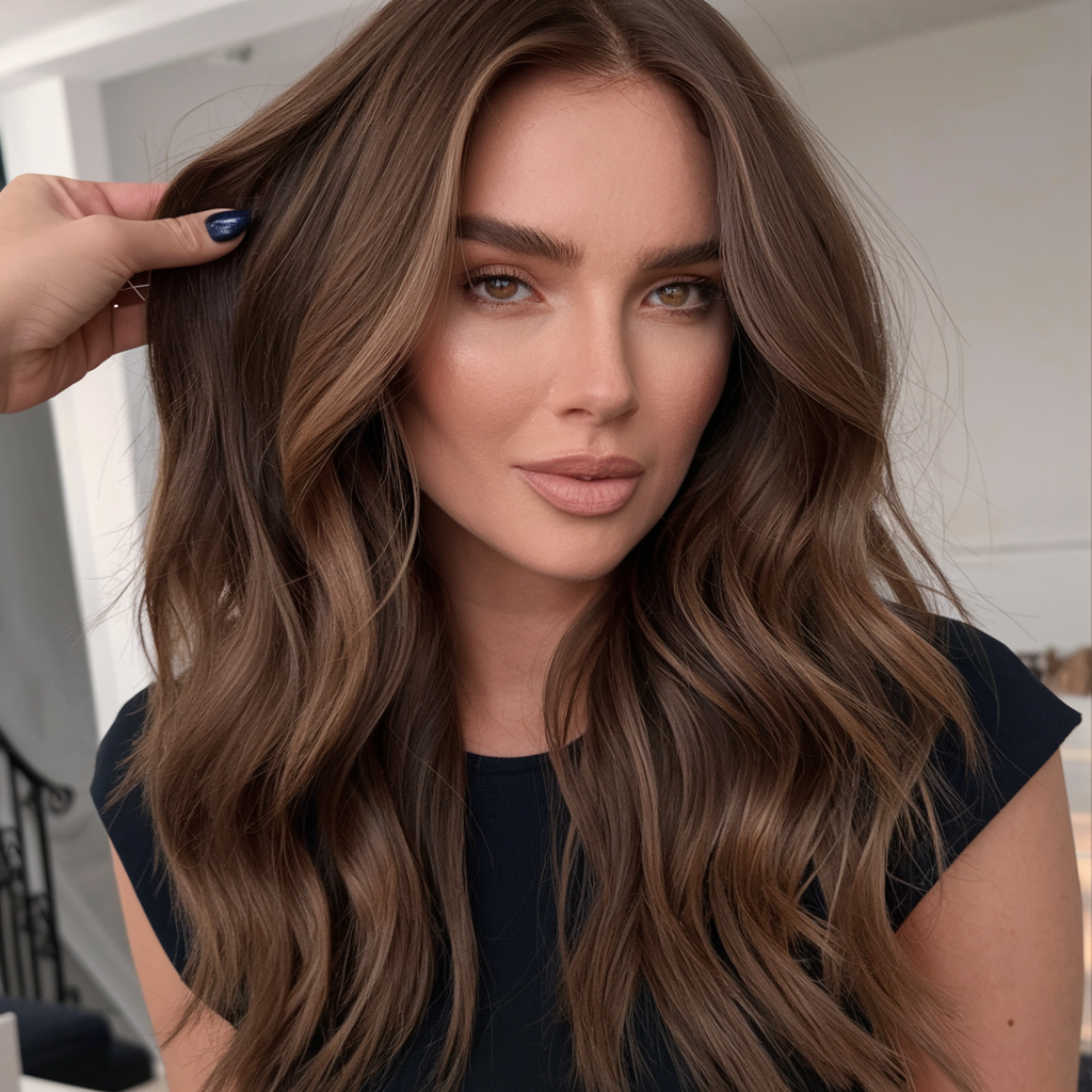 Top 25 Winter Hair Color Ideas for Brunettes 2024 2025: Highlights, Balayage, and More