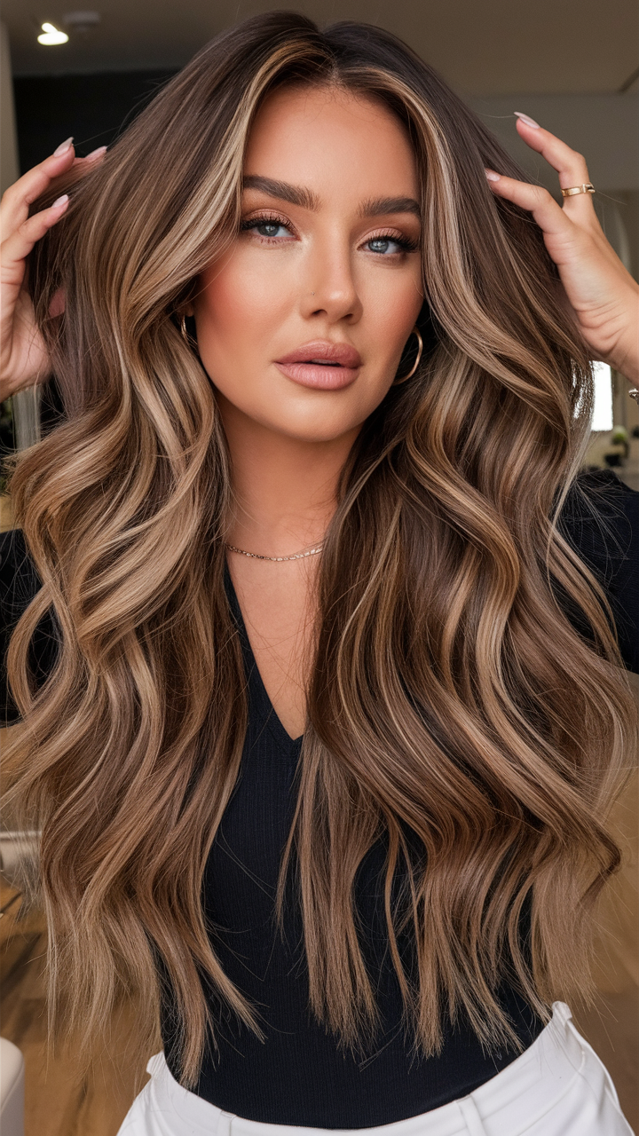 Top 25 Winter Hair Color Ideas for Brunettes 2024 2025: Highlights, Balayage, and More