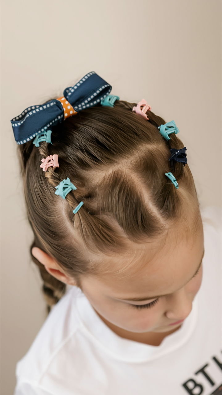 20 Ideas Cute and Easy Winter Hairstyles for Kids 2024-2025