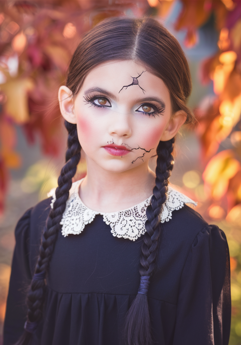 20 Easy and Fun Halloween Hairstyles for Kids: Cute, Spooky, and Simple Ideas