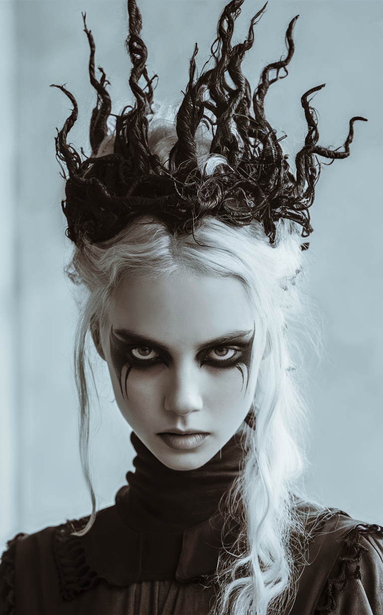 20 Vampire Hairstyles for Women: Gothic, Victorian, and Halloween Hair Ideas