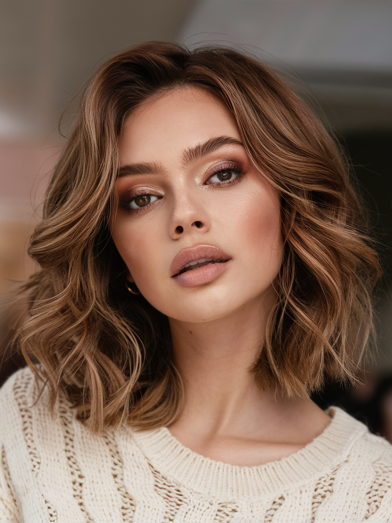 Top 20 Ideas Winter Hairstyles for Shoulder Length Hair in 2024-2025: Bob, Curly & More