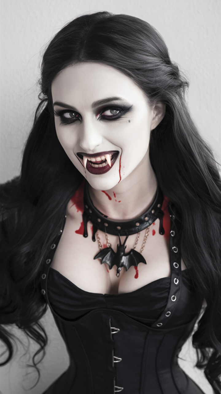 20 Vampire Hairstyles for Women: Gothic, Victorian, and Halloween Hair Ideas