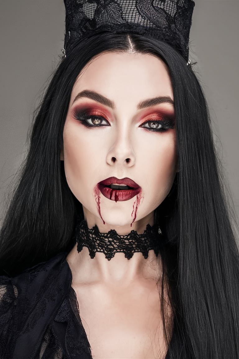 20 Vampire Hairstyles for Women: Gothic, Victorian, and Halloween Hair Ideas