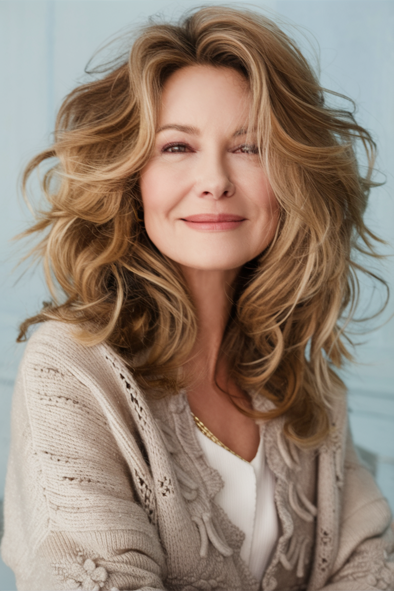 Top Fall - 2024 Hairstyles for Women Over 50: 21 Trendy and Age-Defying Ideas