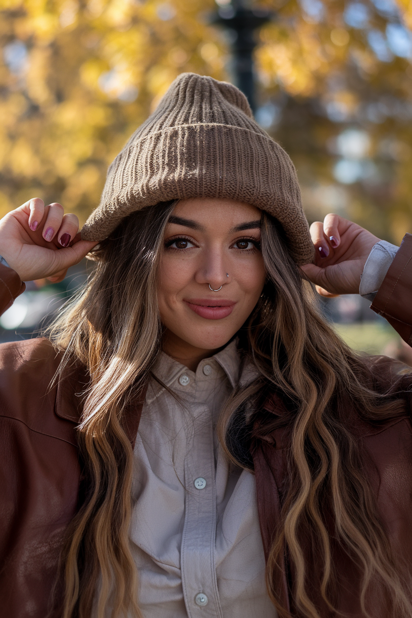 20 Trendy Winter Hat Hairstyles for 2024 - 2025: Cute Ideas for Every Hair Type