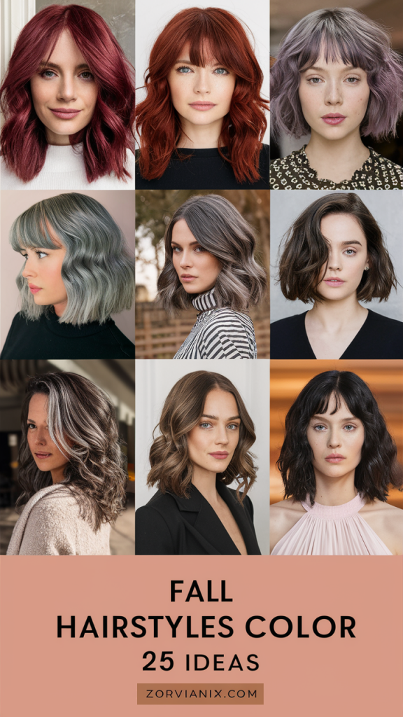 25 Fall Haircuts 2024 Ideas: Trends in Brown, Blonde, and Fall Hair ...