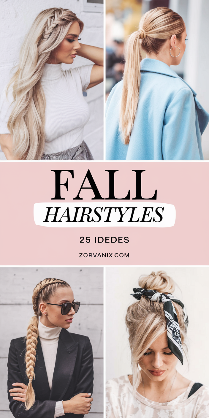 25 Ideas Gorgeous Fall Hairstyles for Every Hair Type and Length