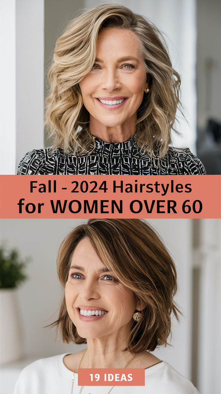 Discover the Best Fall - 2024 Hairstyles for Women Over 60: 19 Trending Ideas