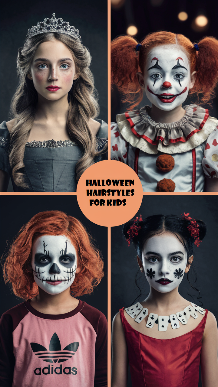 20 Easy and Fun Halloween Hairstyles for Kids: Cute, Spooky, and Simple Ideas