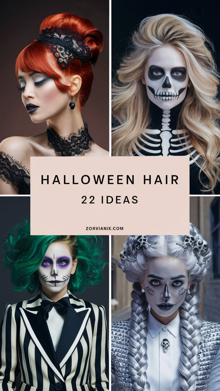 22 Halloween Hair Ideas for Women: Easy, Cute, and Fun Hairstyles for Short Hair