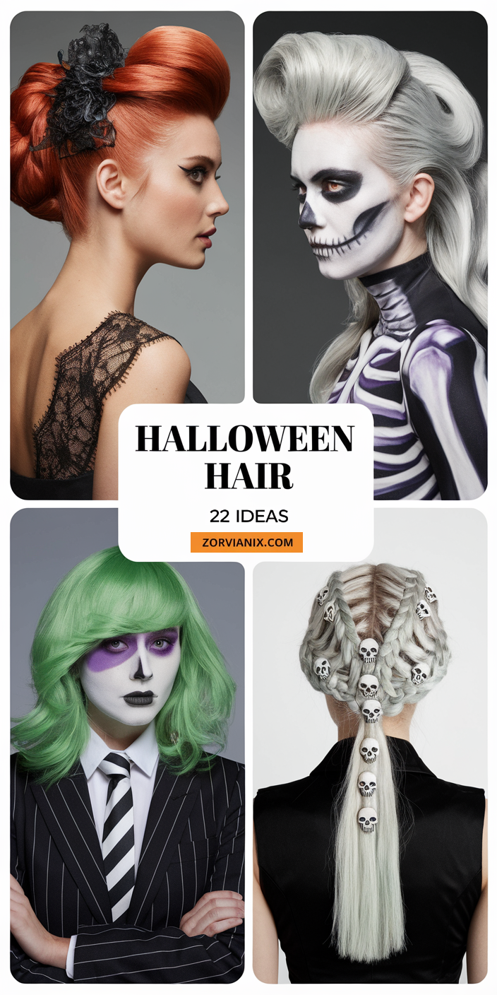 22 Halloween Hair Ideas for Women: Easy, Cute, and Fun Hairstyles for Short Hair