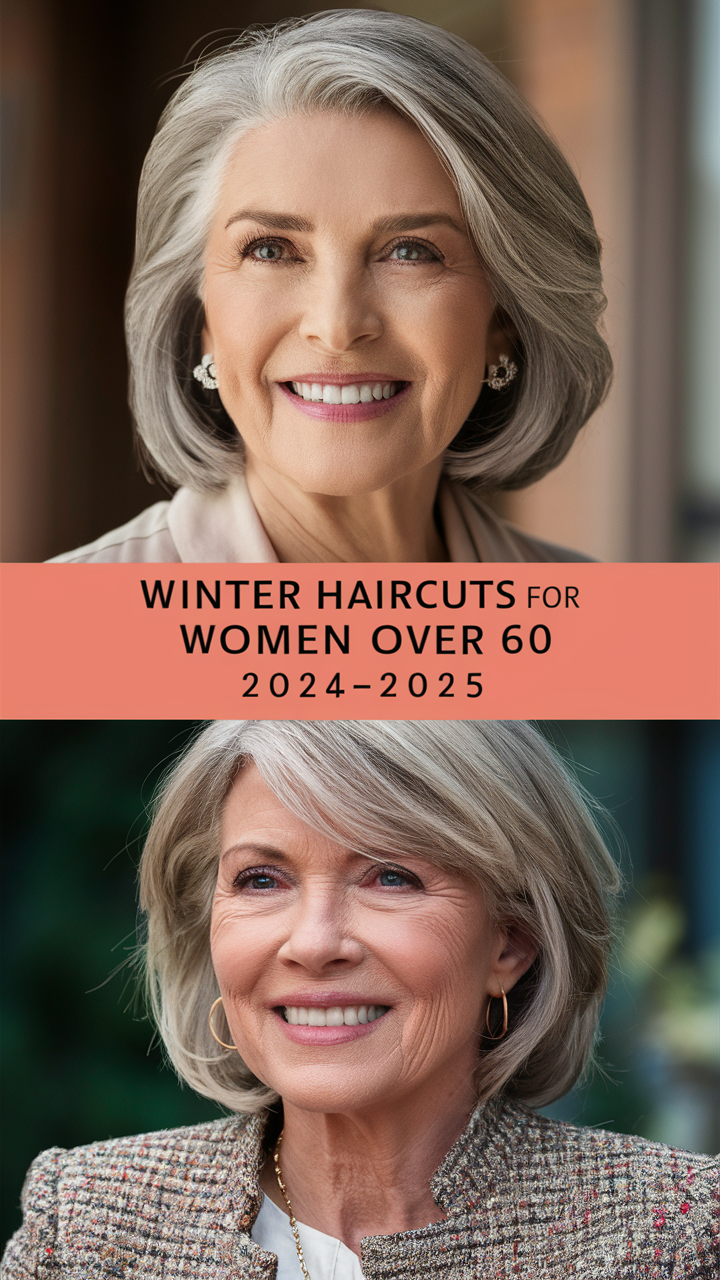 Best Winter Haircuts for Women Over 60 in 2024 - 2025: 20 Stylish and Trendy Ideas