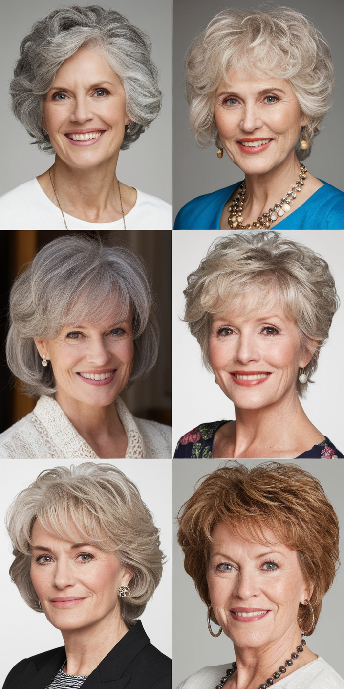 Best Winter Haircuts for Women Over 60 in 2024 - 2025: 20 Stylish and Trendy Ideas