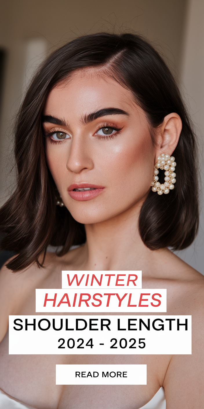 Top 20 Ideas Winter Hairstyles for Shoulder Length Hair in 2024-2025: Bob, Curly & More