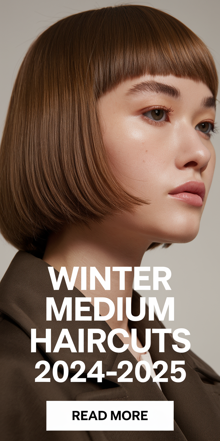 Top Winter Medium Haircuts 2024 - 2025: 22 Best Styles and Ideas