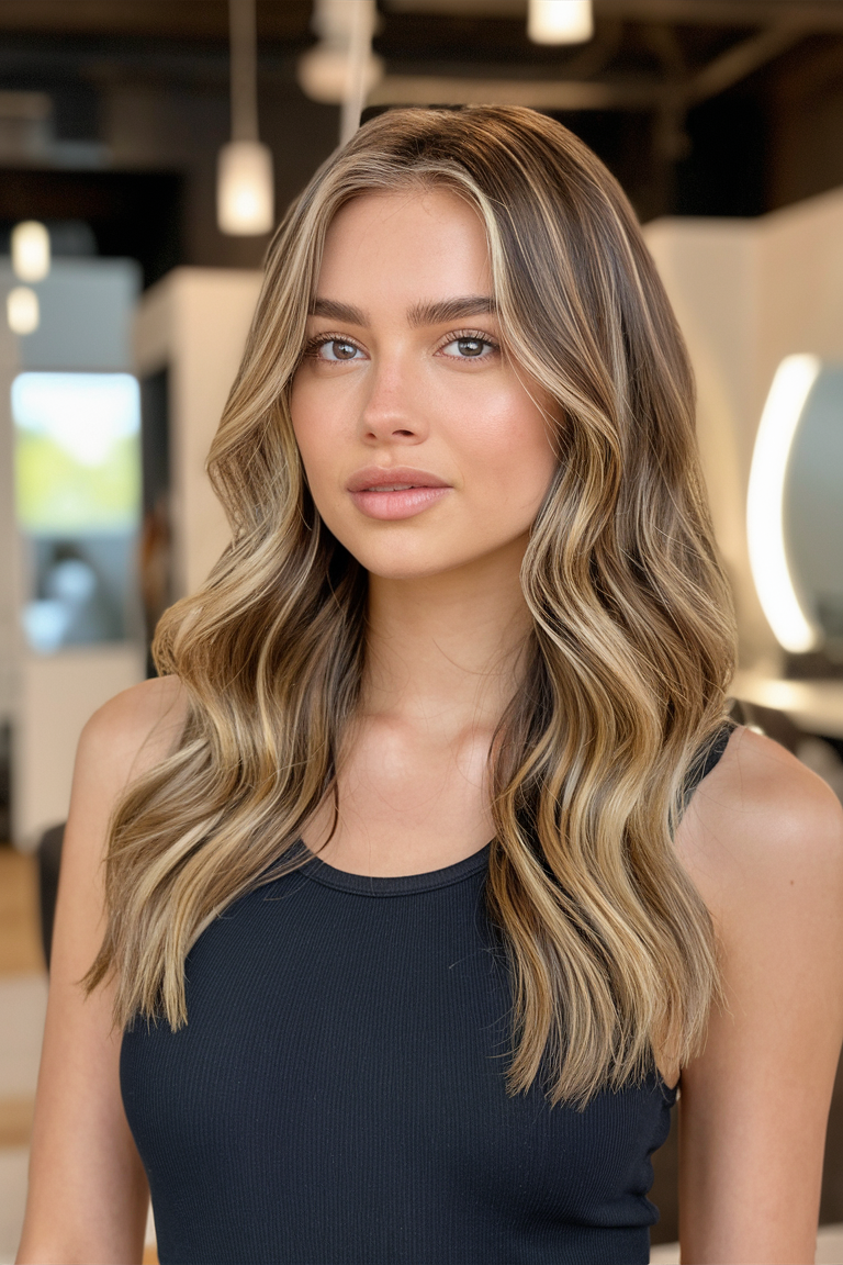 Top 25 Hair Color Trends Balayage 2025: Fall Blonde & Dark Brown Highlight Ideas