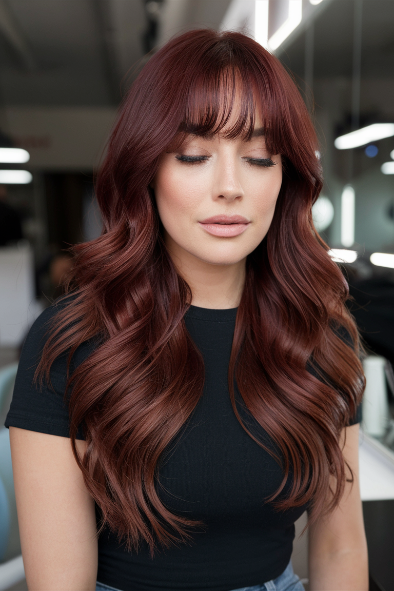 Cherry Cola Hair Color 2025: Top 24 Ideas for All Skin Tones and Hair Types