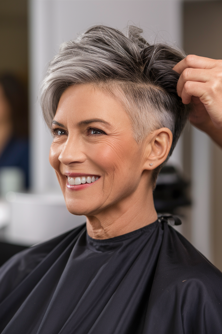 Top 22 Ideas Winter Haircuts for Women Over 50: Short, Pixie, Bob, and Layered Styles