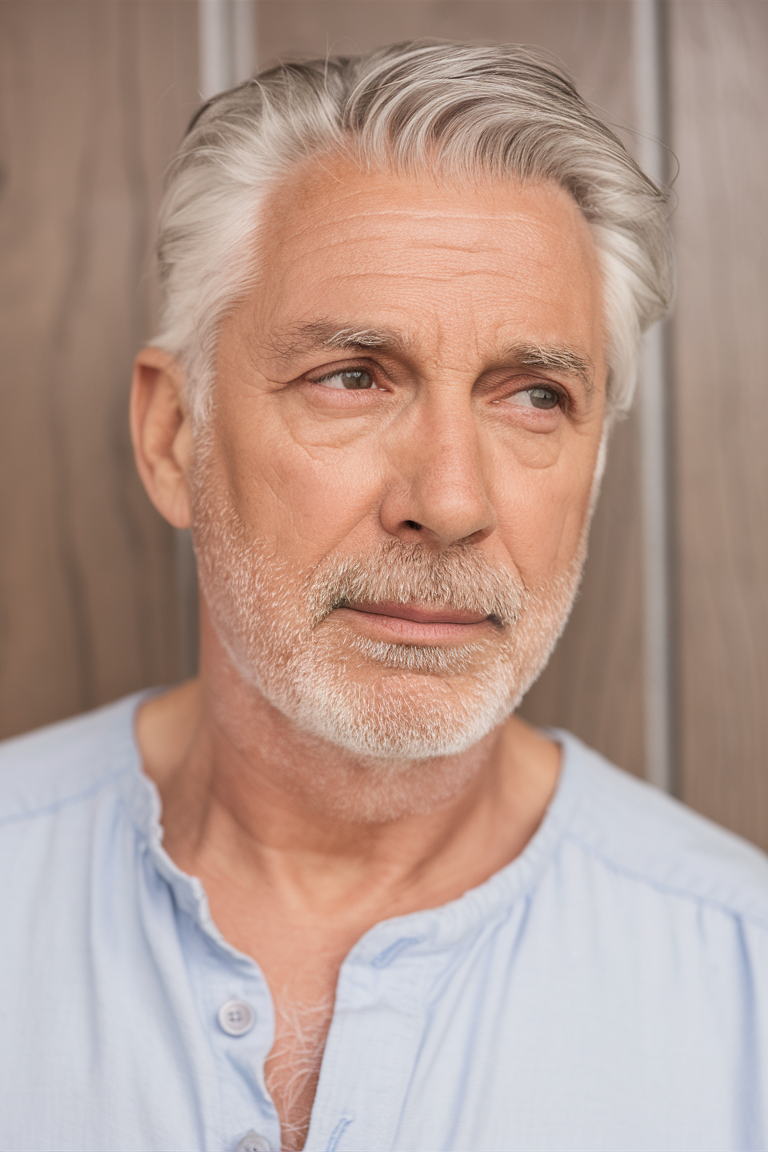 Trendy Hairstyles for Men Over 50 in 2025: 21 Ideas Best Short, Long, and Grey Styles