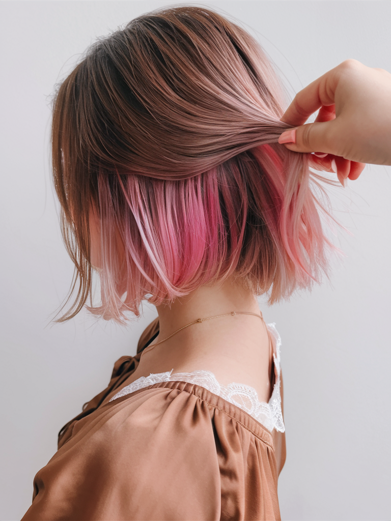 Top 24 Peekaboo Hair Colors for 2025: Bold, Subtle, and Creative Color Ideas