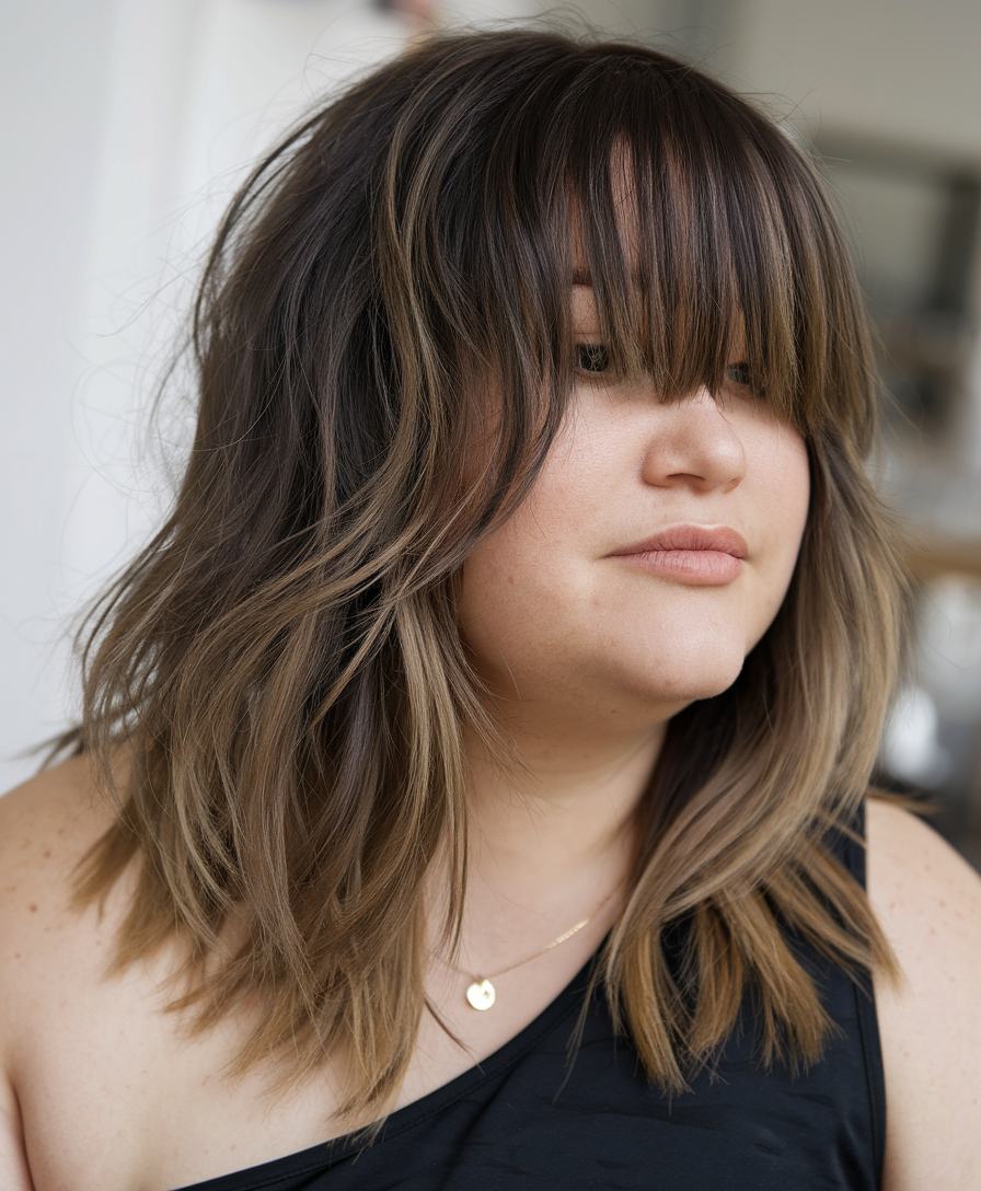 Winter Hair Colors for Plus Size Women 2024 - 2025: 21 Top Trends and Color Ideas