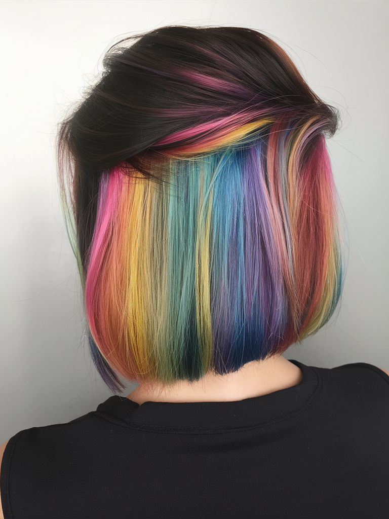 Top 24 Peekaboo Hair Colors for 2025: Bold, Subtle, and Creative Color Ideas