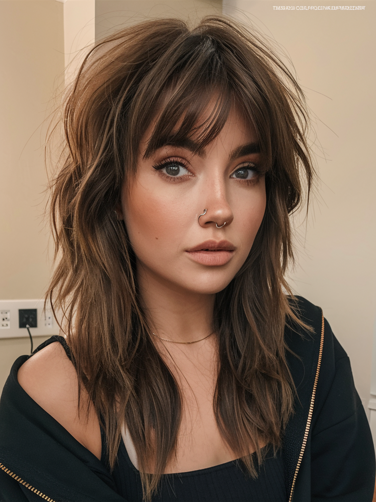 Top 22 Ideas Medium Shaggy Hairstyles for 2025: Choppy Layers, Bangs & Modern Shag